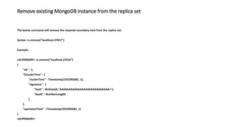 Mongodb replication | PDF