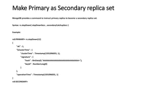 Mongodb replication | PDF