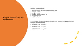 Mongodb replication | PDF