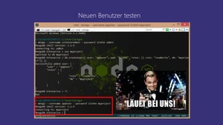 Neuen Benutzer testen
 