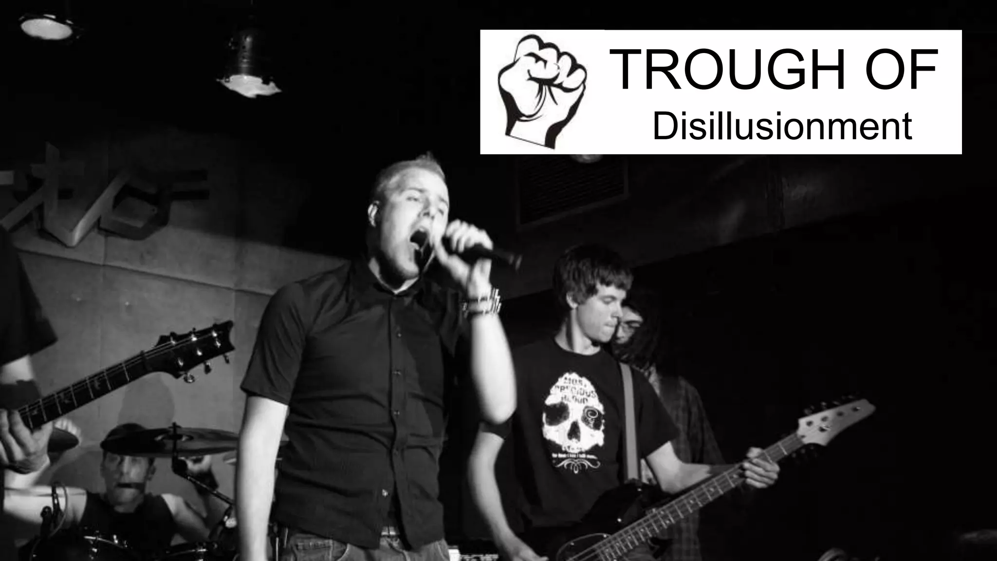 TROUGH OF
Disillusionment
 