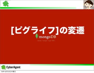 [ピグライフ]の変遷

13年12月12日木曜日

 