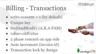 BillRun - Billing on top of MongoDB | MUG IL, Feb 2014 Slide 27