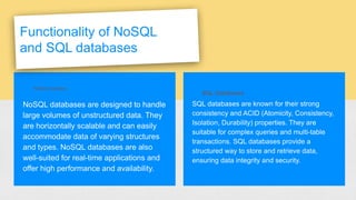 la diffèrence entre Mongo DB et SQL(Mongo DB vs SQL).pptx