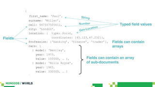 MongoDB World 2019 - A Complete Methodology to Data Modeling for ...