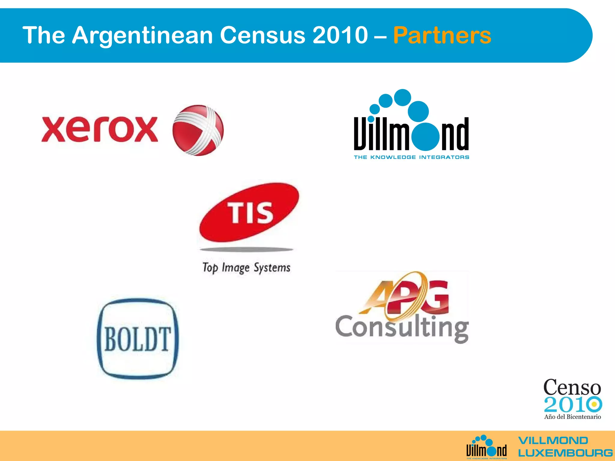 The Argentinean Census 2010 –  Partners 