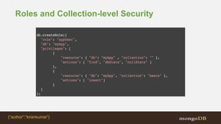 Roles and Collection-level Security
{“author”:”kirankumar”}
 