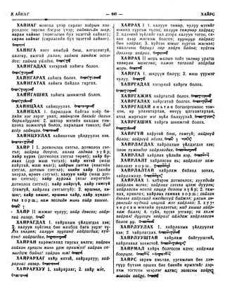 Монгол хэлний товч тайлбар толь Цэвэл