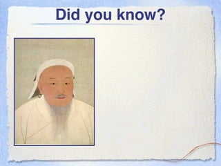 Did you know?
 