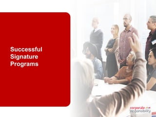 39
Successful
Signature
Programs
 