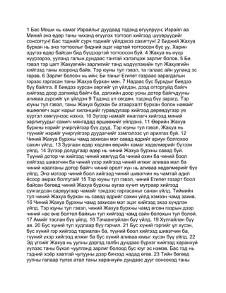 Mongolian bible   old testament - хуучин гэрээ