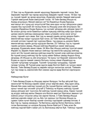 Mongolian bible   old testament - хуучин гэрээ