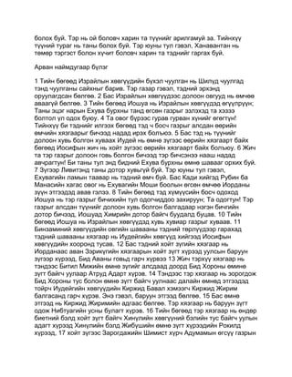 Mongolian bible   old testament - хуучин гэрээ