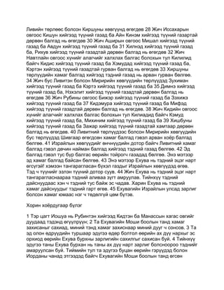 Mongolian bible   old testament - хуучин гэрээ