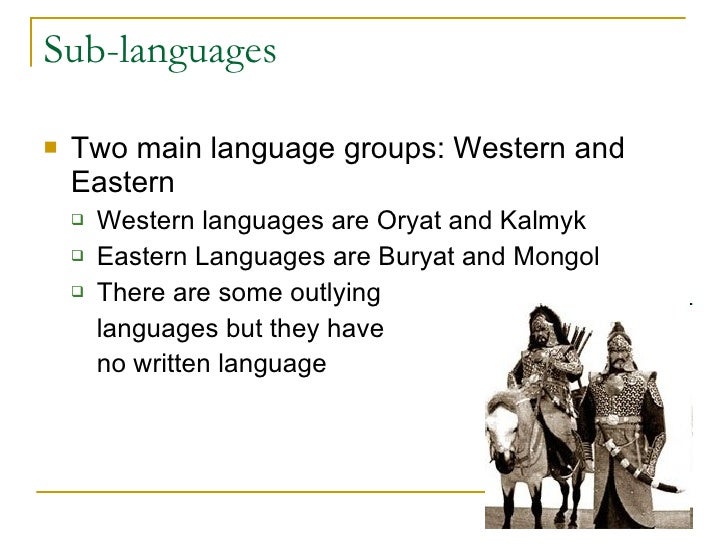 Mongolian Language