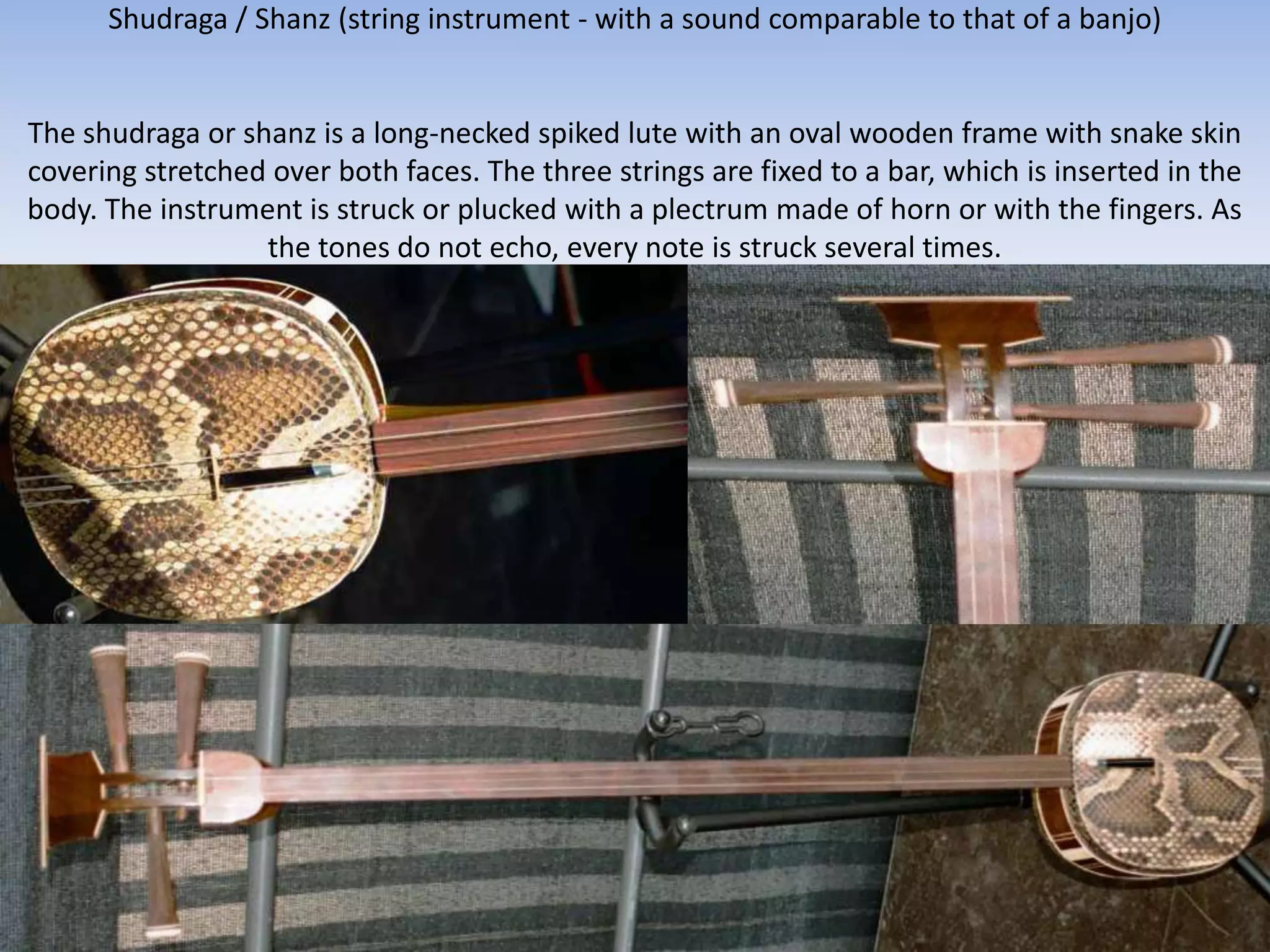 Mongolian traditional music instruments | PPTX