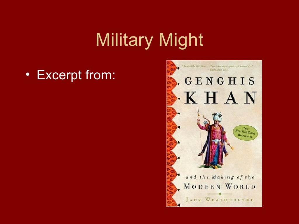Military Might Excerpt from