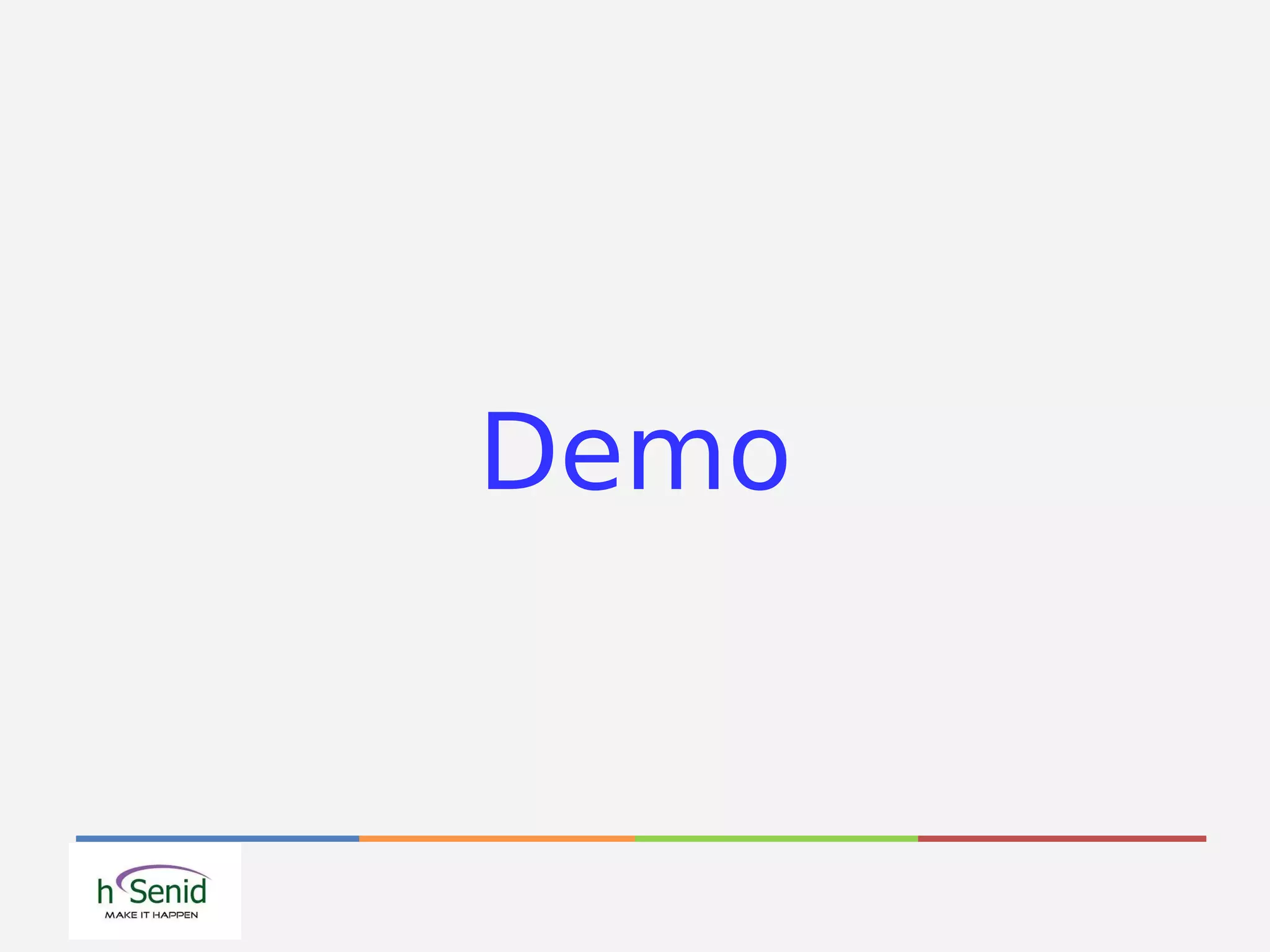 Demo
 