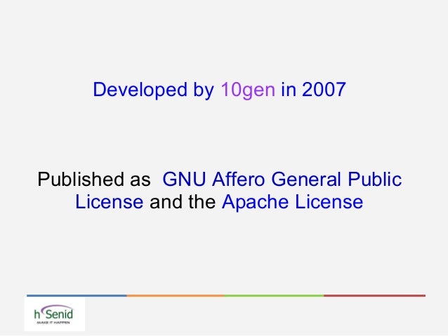 Introduction to MongoDB        Introduction to MongoDB