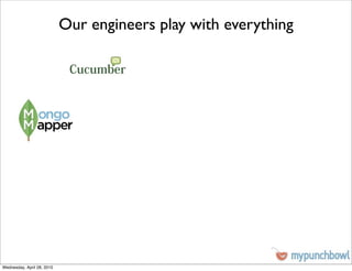 Our engineers play with everything




Wednesday, April 28, 2010
 