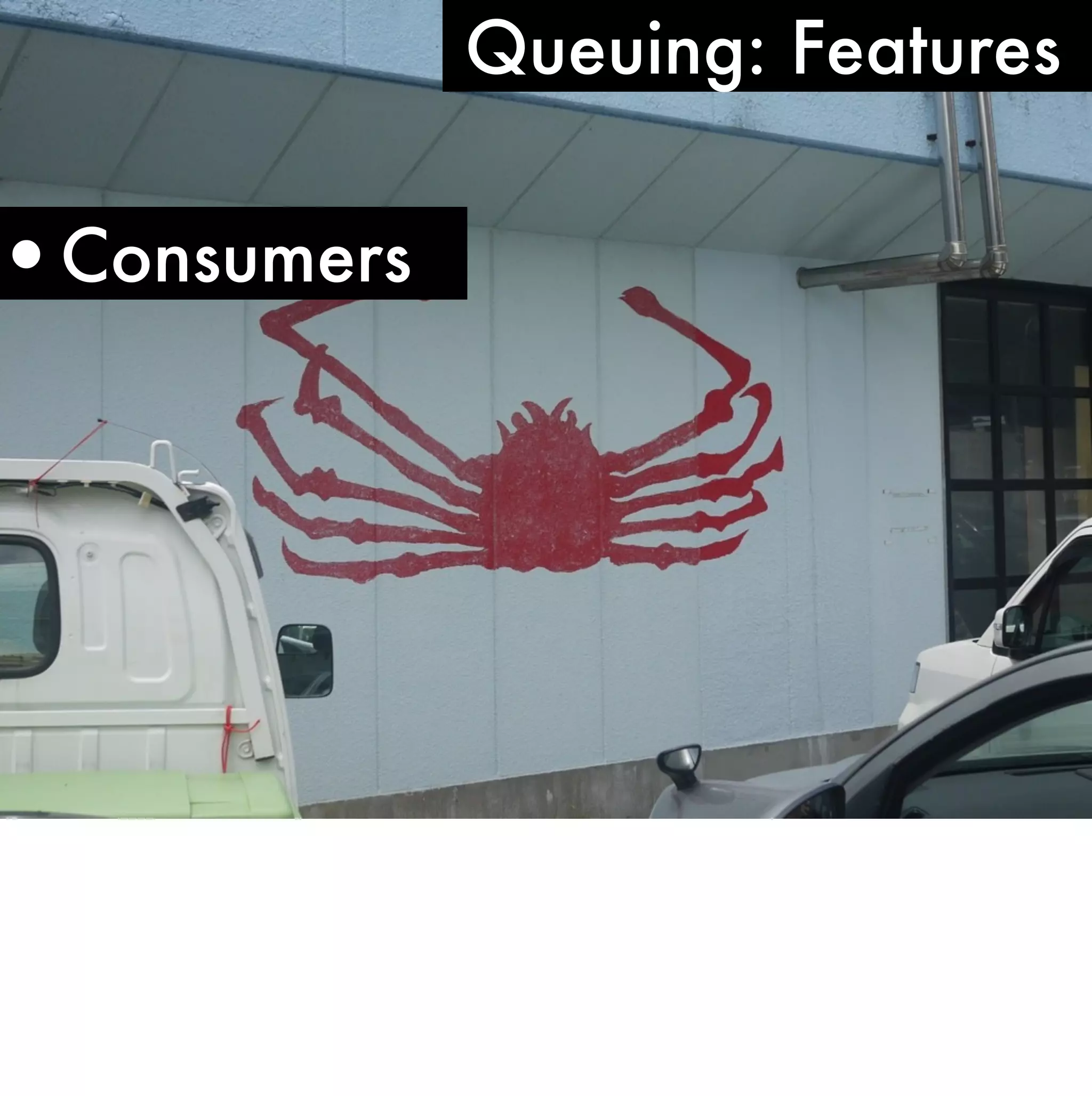 Queuing: Features


•Consumers
 