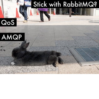 Stick with RabbitMQ?

QoS

AMQP
 