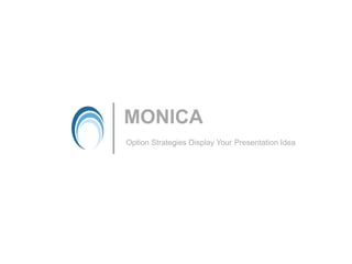 MONICA
Option Strategies Display Your Presentation Idea
 