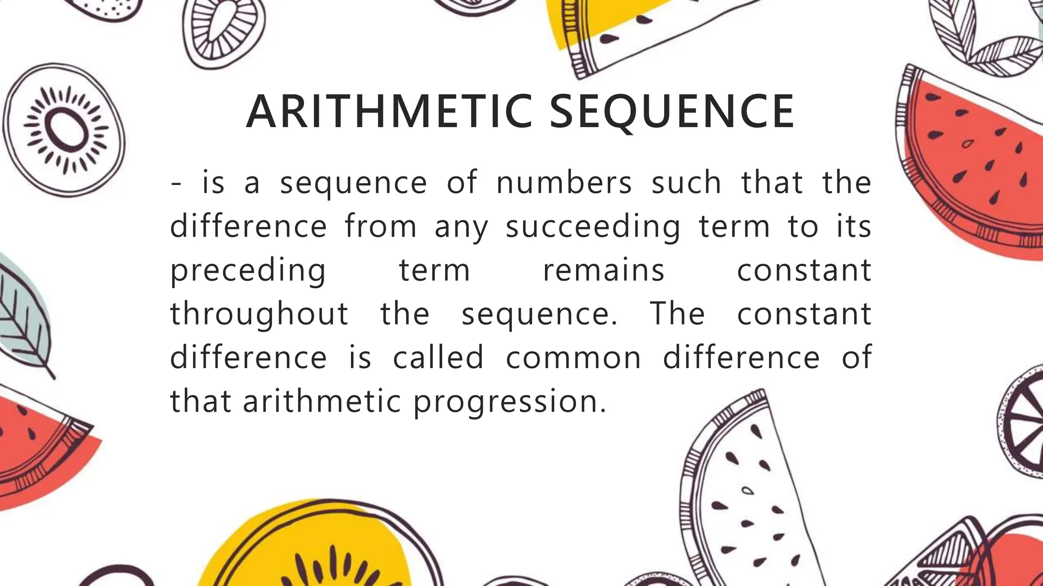 sum of arithmetic sequence monica demo.pptx | Homework and Study ...