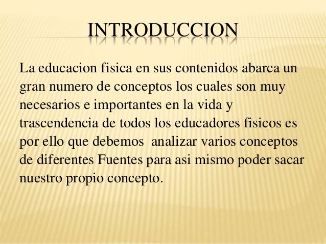 CONCEPTOS SOBRE EL DEPORTE