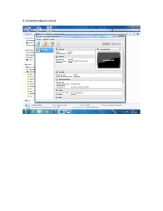 6.-iniciando máquina virtual 
 