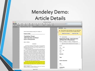 Mendeley Demo:
Article Details

 
