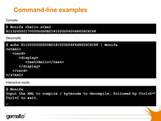 Monifa: S@T Bytecode Compiler and Decompiler | PPT
