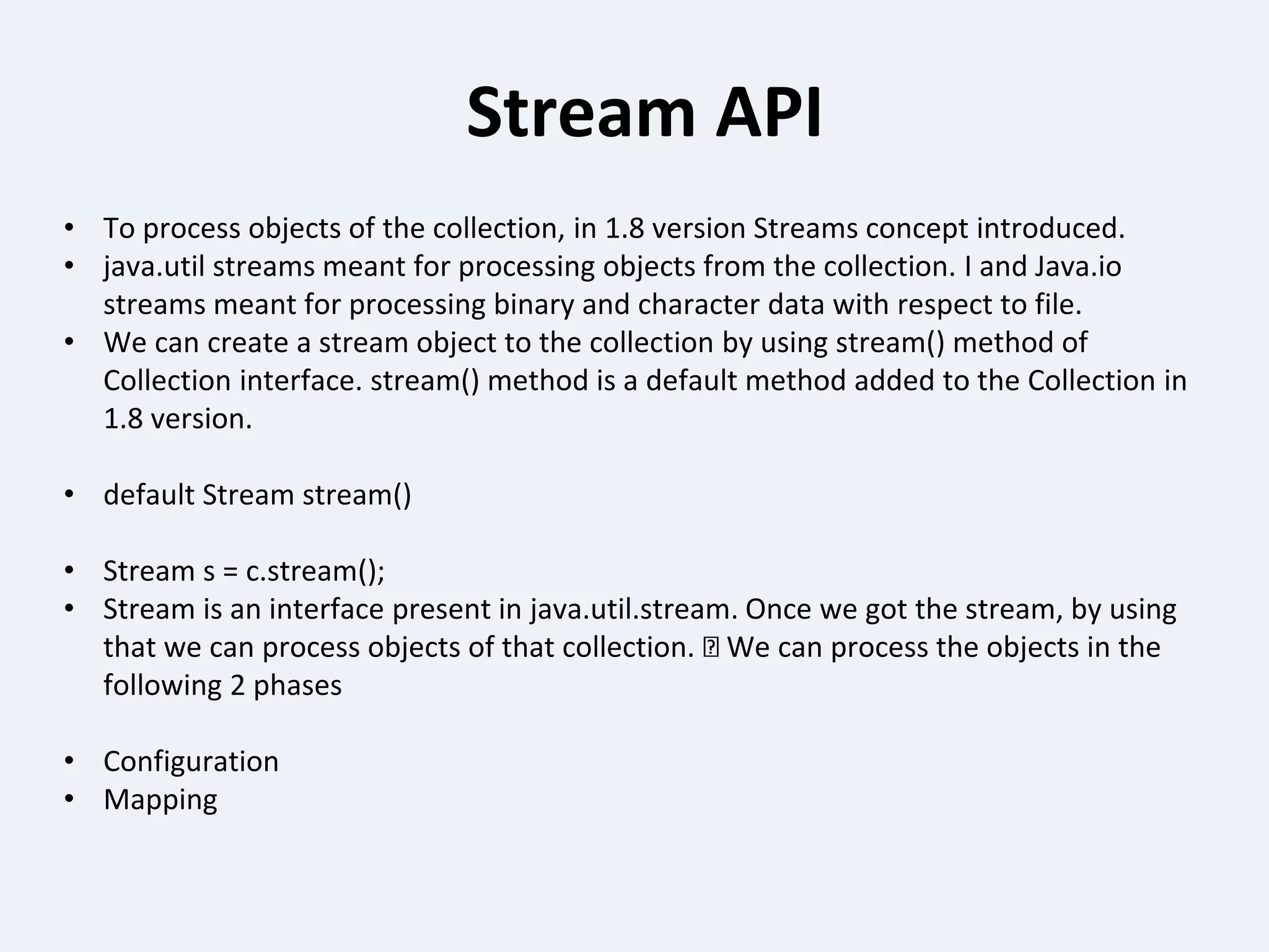 Java 8 new features ppt