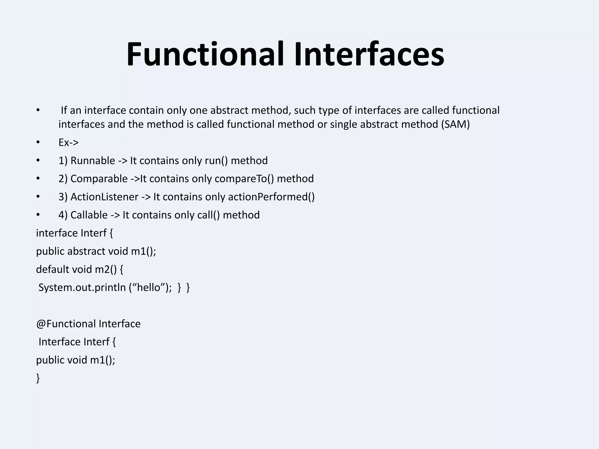 Java 8 new features ppt