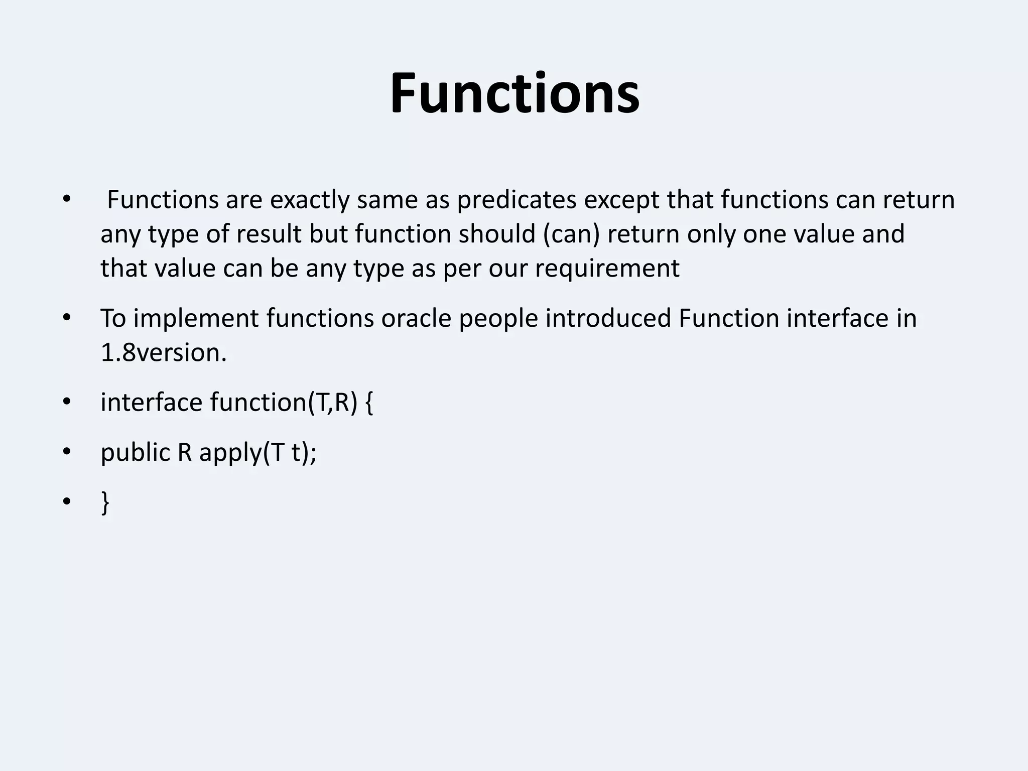 Java 8 new features ppt