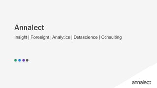 11
@ ToinenPHD
Annalect
Insight | Foresight | Analytics | Datascience | Consulting
 