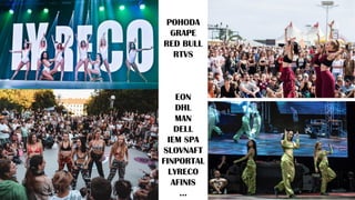 POHODA
GRAPE
RED BULL
RTVS
EON
DHL
MAN
DELL
IEM SPA
SLOVNAFT
FINPORTAL
LYRECO
AFINIS
...
 