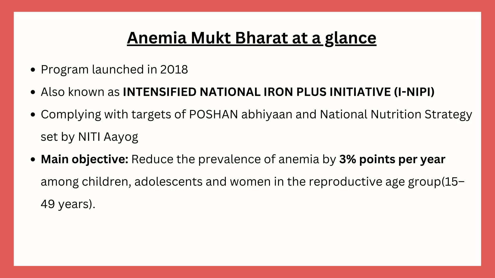 Presentation on Anemia Mukt Bharat | PDF