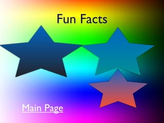 Fun Facts




Main Page
 