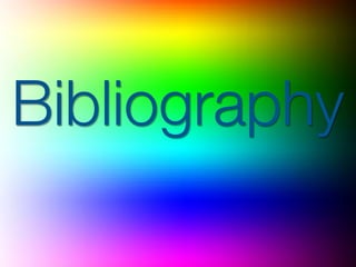 Bibliography
 