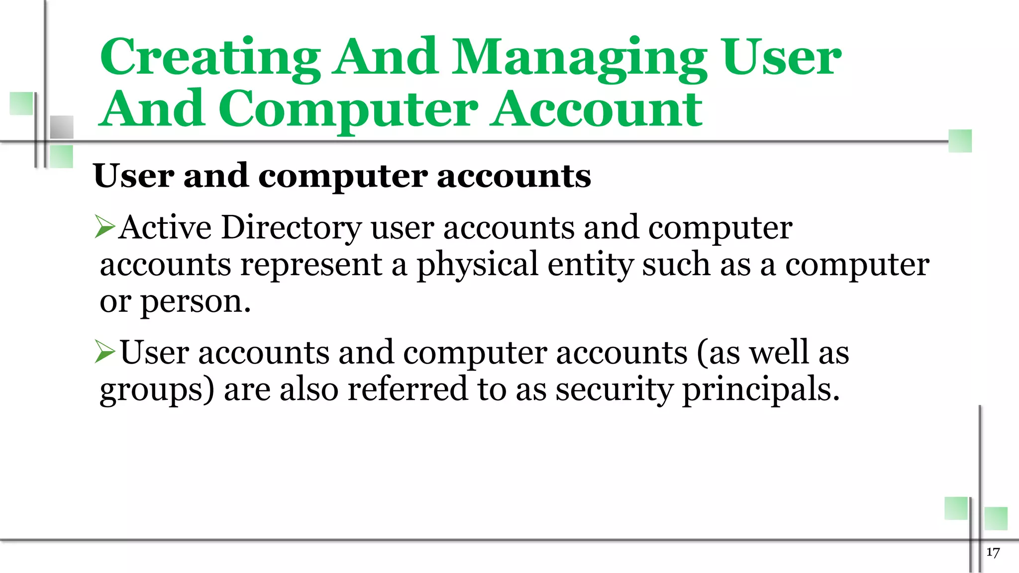 Monitor and administer system and network 