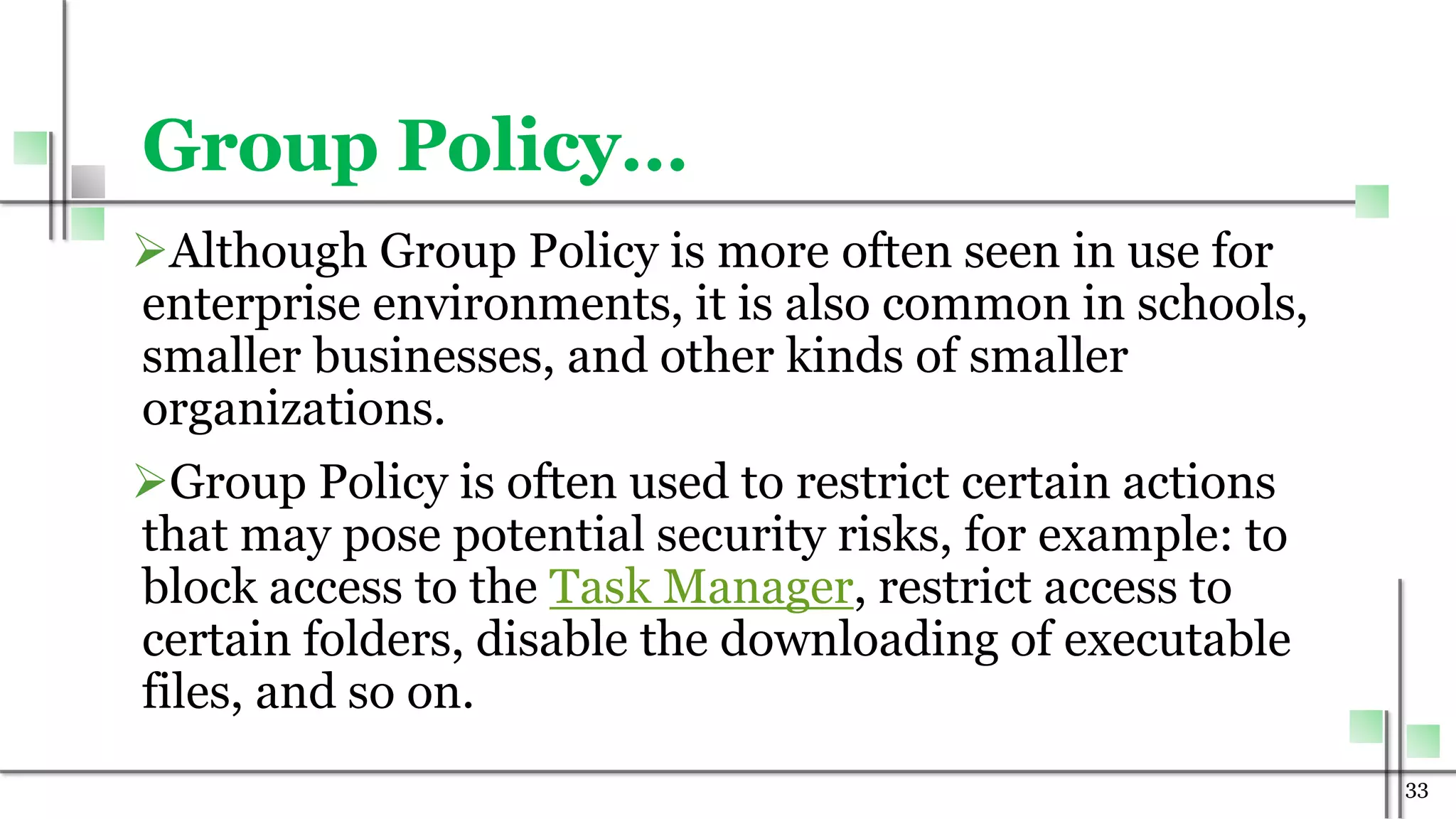 Monitor and administer system and network 