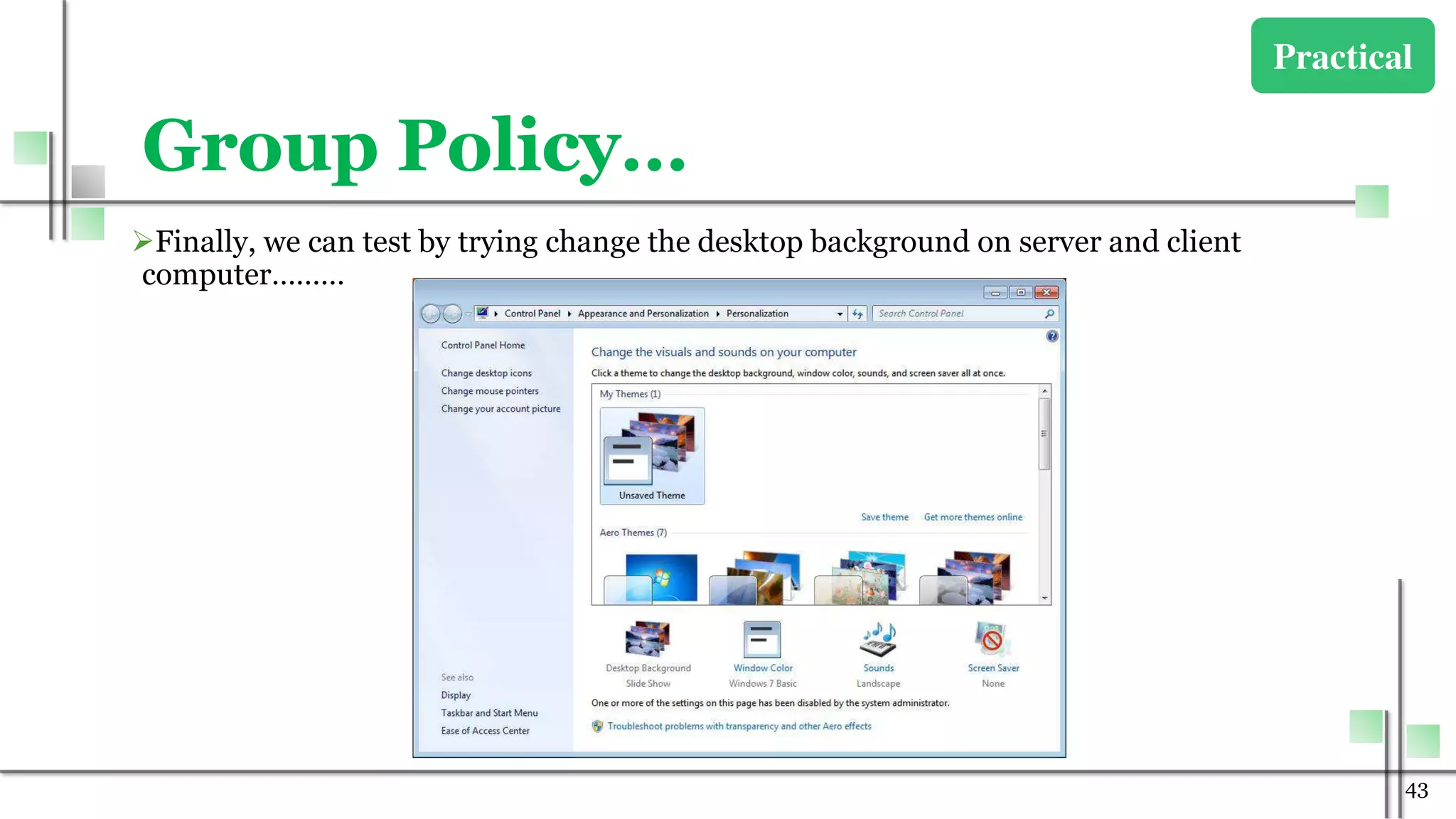 Monitor and administer system and network 