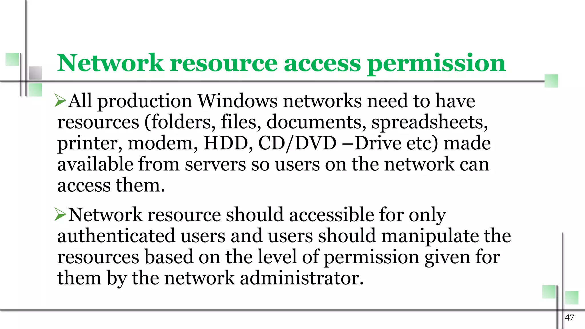 Monitor and administer system and network 