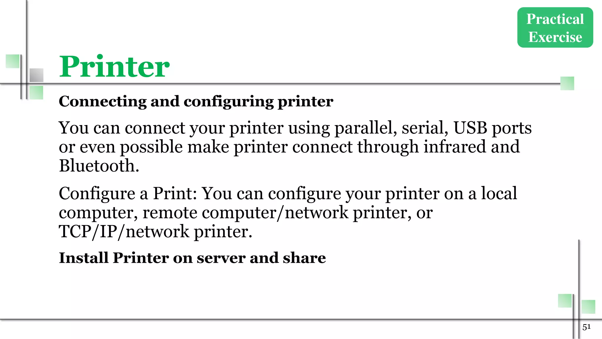 Monitor and administer system and network 