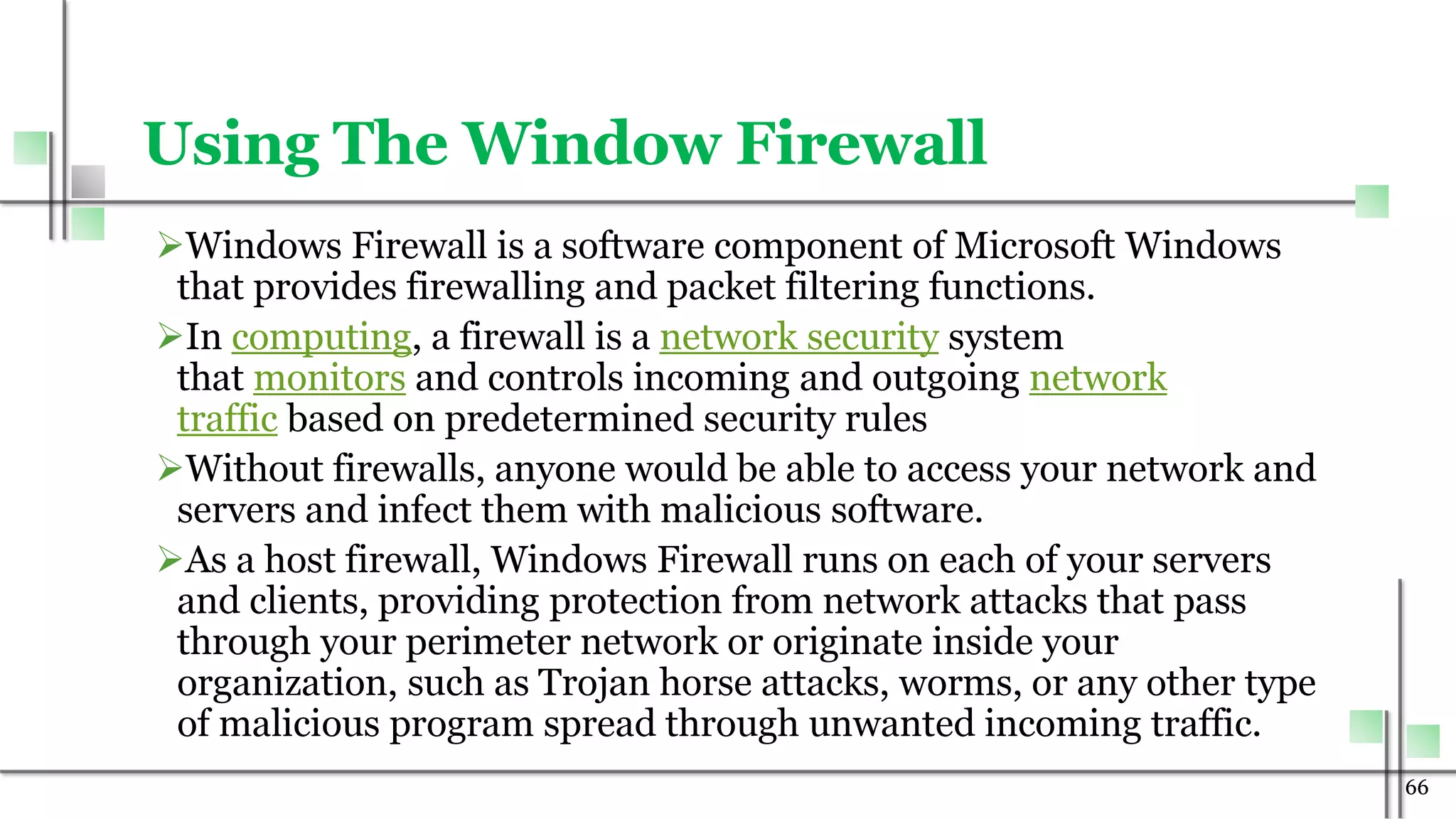 Monitor and administer system and network 