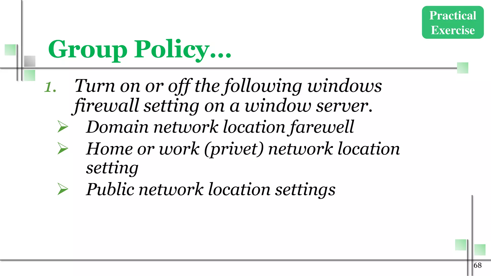 Monitor and administer system and network 