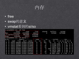 ڴ
? free
? swap
? ٲٿĲ/
 