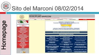 Sito del Marconi 08/02/2014

 