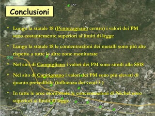 Monitoraggio Pontecagnano Picentini 13 12 08